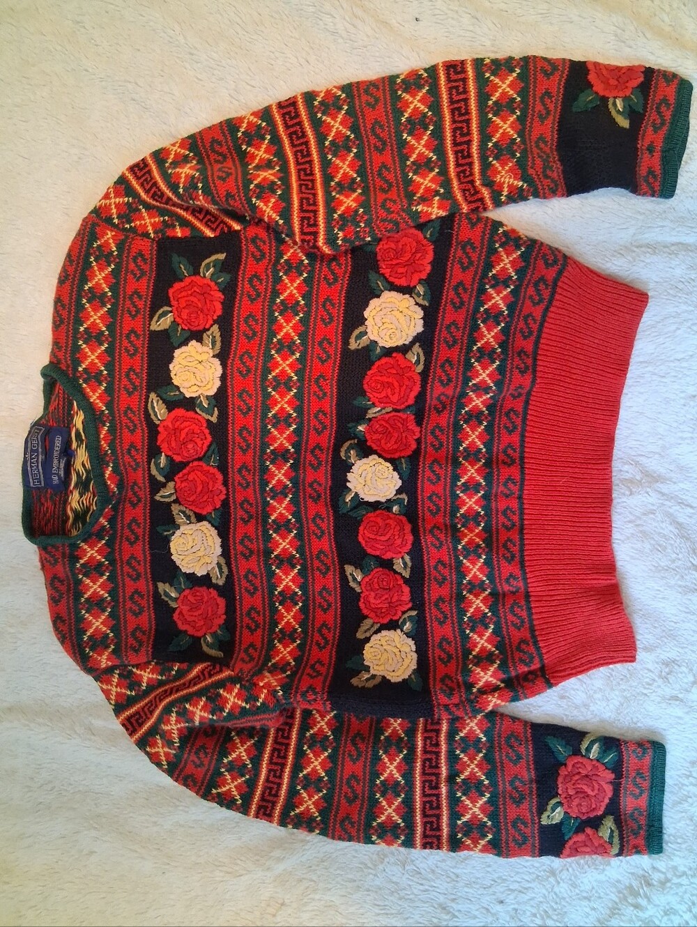 Hand Embroidered Sweater